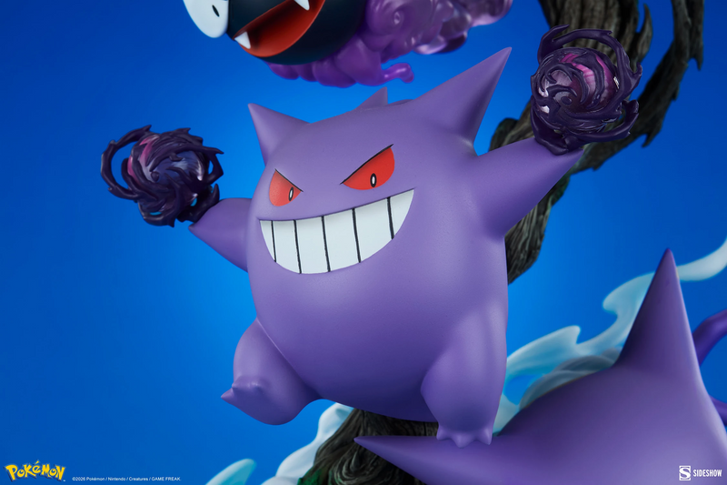 Sideshow Collectibles: Pokemon - Gengar Diorama 14 Pulgadas