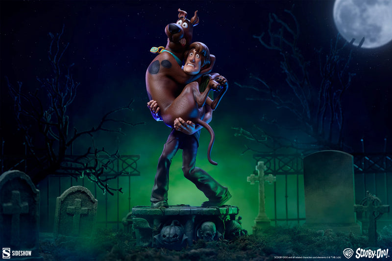 Sideshow Collectibles: Scooby-Doo - Scooby y Shaggy 16 Pulgadas