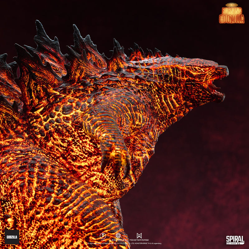 Spiral Studio: Godzilla 2019 - Godzilla Burning Hall of Fame 15 Pulgadas