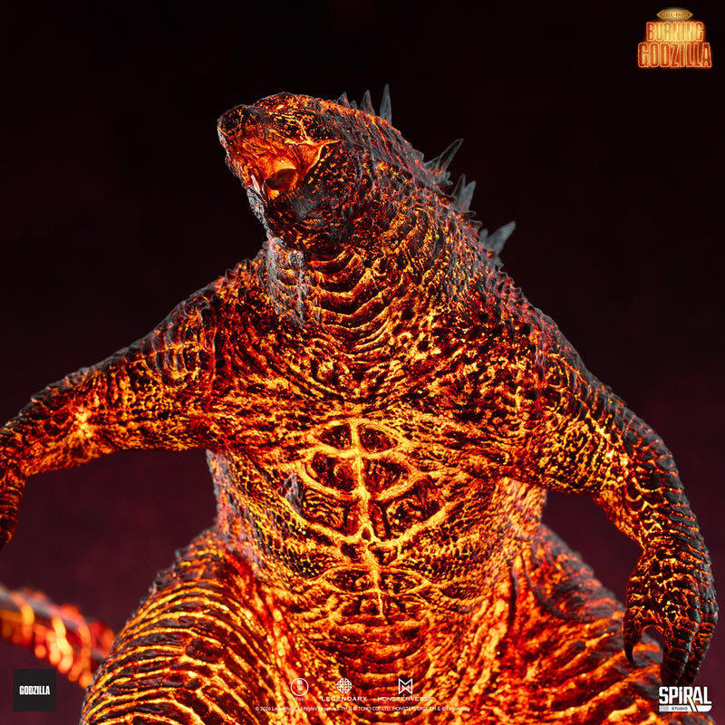 Spiral Studio: Godzilla 2019 - Godzilla Burning Hall of Fame 15 Pulgadas