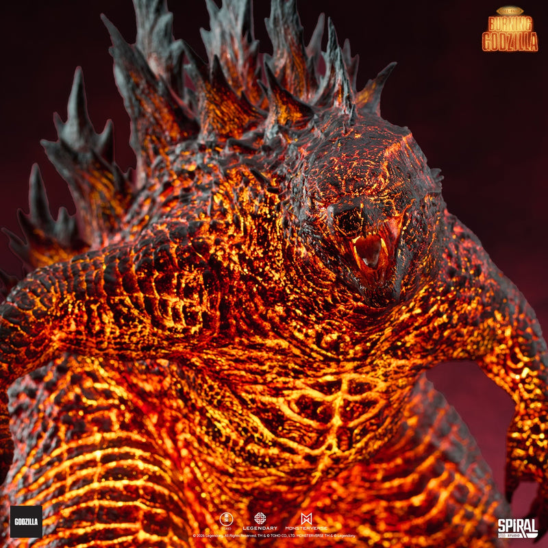 Spiral Studio: Godzilla 2019 - Godzilla Burning Hall of Fame 15 Pulgadas