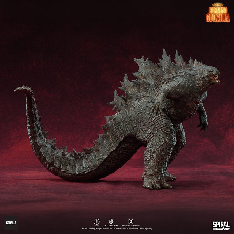 Spiral Studio: Godzilla 2019 - Godzilla Burning Hall of Fame 15 Pulgadas