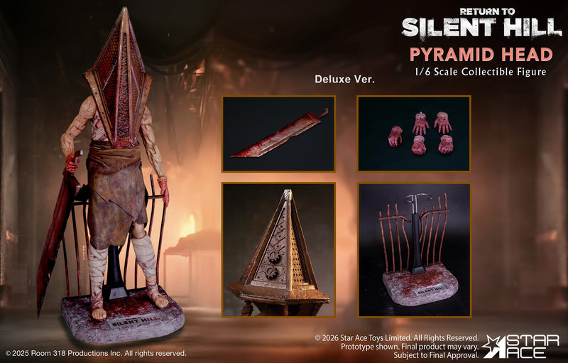 Star Ace Toys: Silent Hill 2 - Pyramid Head Deluxe Escala 1/6