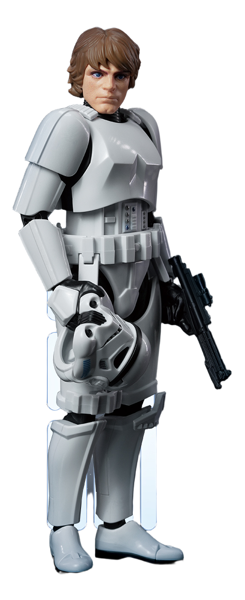 Blokees Star Wars Champion Class: A New Hope - Luke Skywalker Stormtrooper 75804