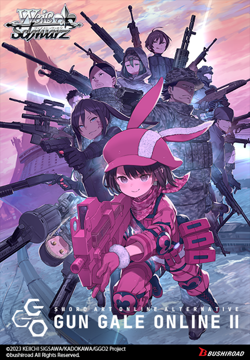 Bushiroad Weiss Schwarz: Sword Art Online Gun Gale Online II - Extra Booster En Ingles