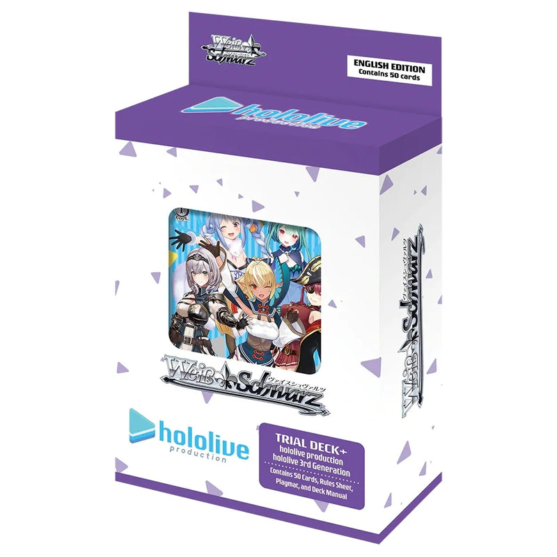 Bushiroad Weiss Schwarz: Hololive production: 3rd Generation - Trial Deck+ En Ingles