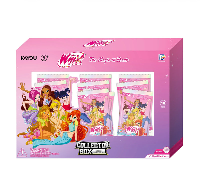 Kayou Winx Club: Fairy Diary - Collectible Cards Daily Edition Collector Box 001A 10 Packs
