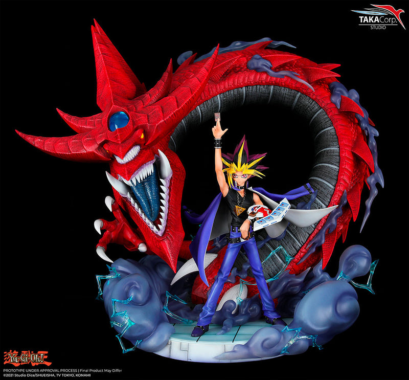 Taka Corp Studio: Yu Gi Oh - Yami Yugi y Slifer el Dragon del Cielo Escala 1/6