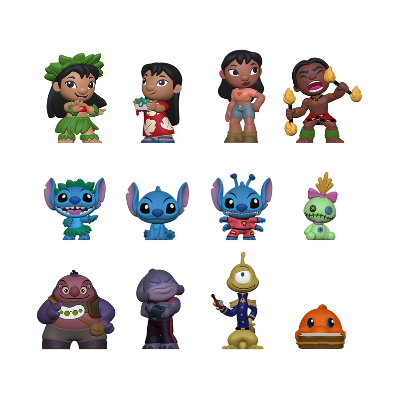Funko Mystery Mini: Lilo y Stitch - Personajes Sorpresa Evergreen